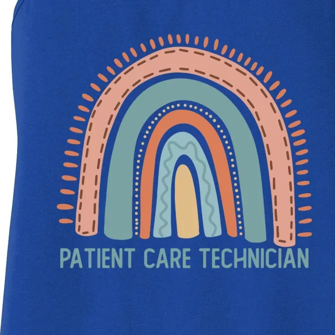 Patient Care Technician Pct Team Gift Women's Racerback Tank