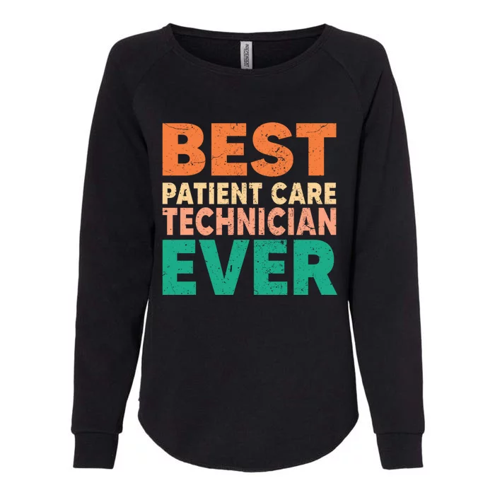 Patient Care Technician Profession Gift Womens California Wash Sweatshirt