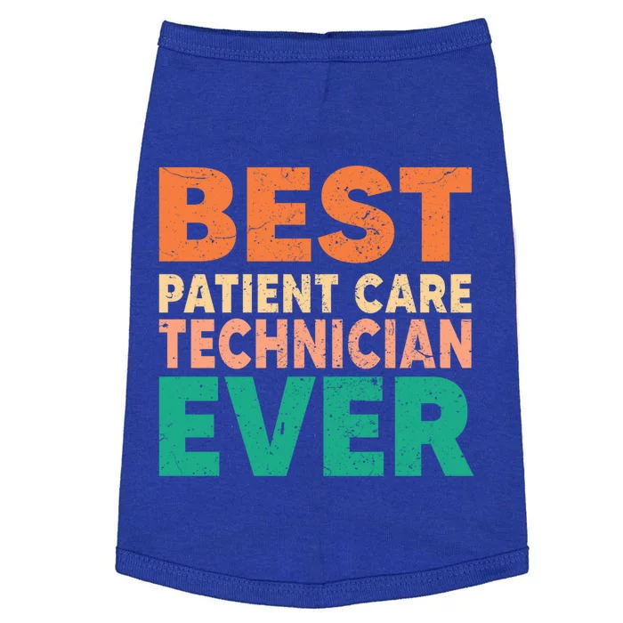 Patient Care Technician Profession Gift Doggie Tank