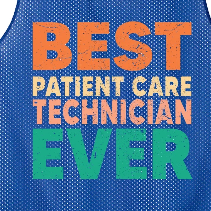 Patient Care Technician Profession Gift Mesh Reversible Basketball Jersey Tank