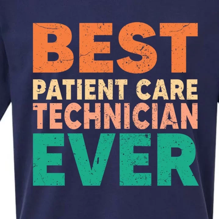 Patient Care Technician Profession Gift Sueded Cloud Jersey T-Shirt