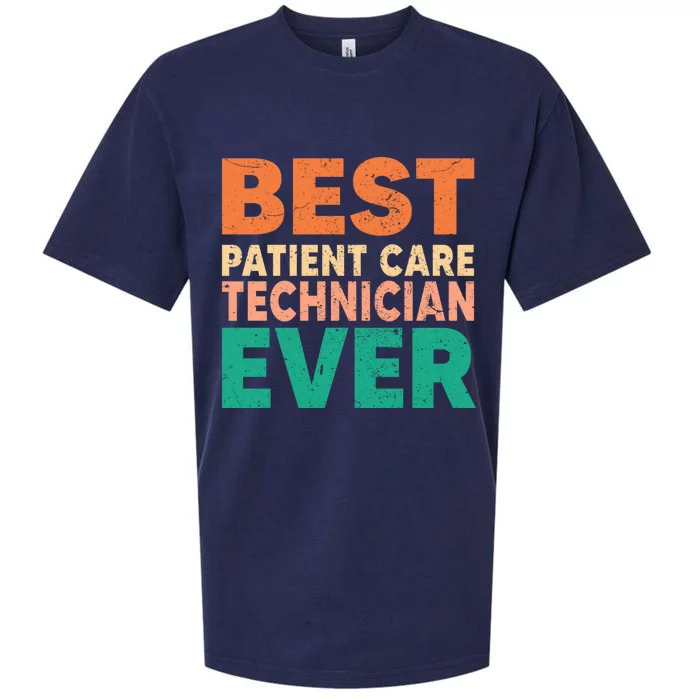 Patient Care Technician Profession Gift Sueded Cloud Jersey T-Shirt