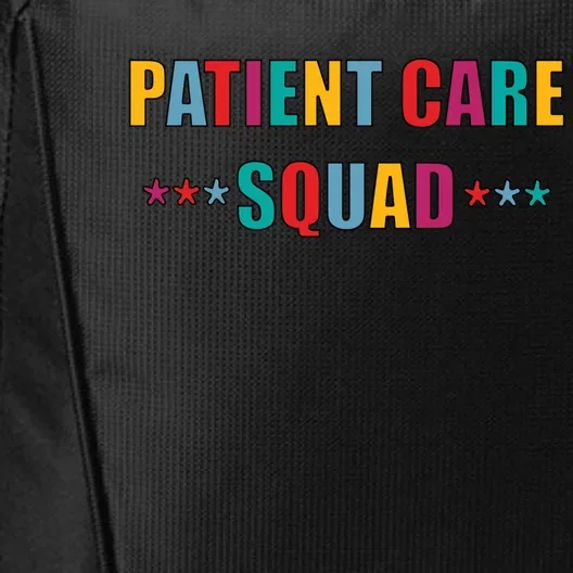 Patient Care Technician Tech Pct Funny Gift Patient Care Squad Gift City Backpack