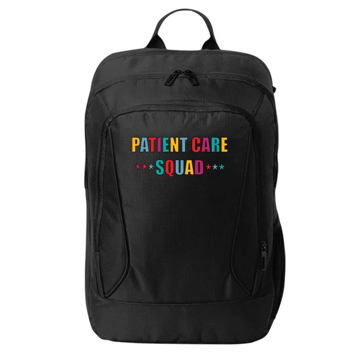 Patient Care Technician Tech Pct Funny Gift Patient Care Squad Gift City Backpack