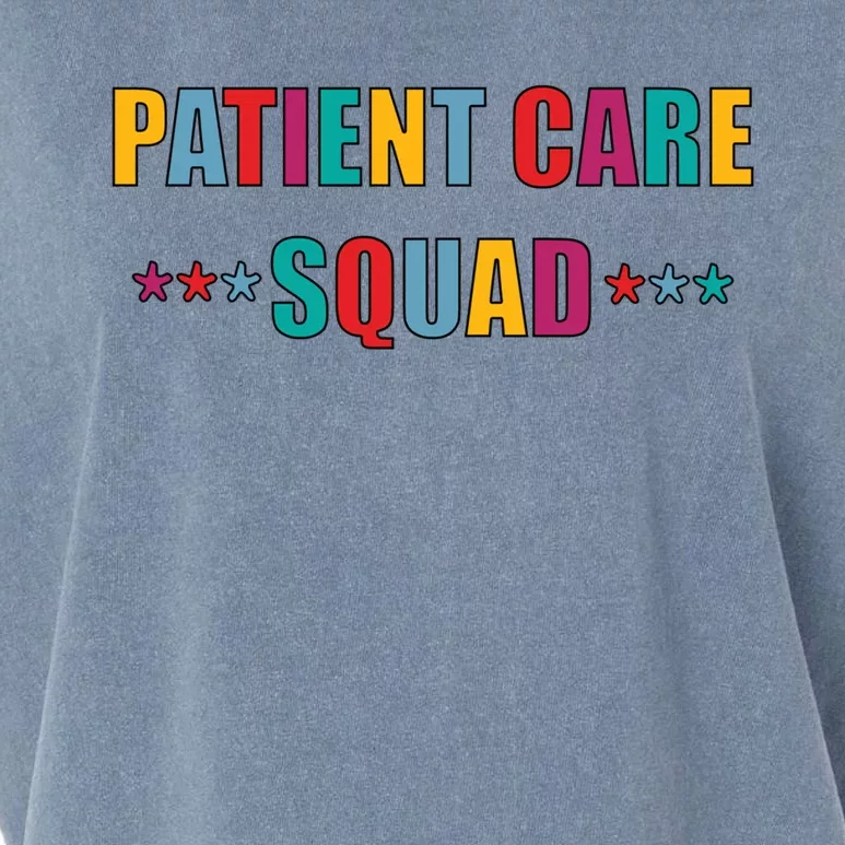 Patient Care Technician Tech Pct Funny Gift Patient Care Squad Gift Garment-Dyed Women's Muscle Tee