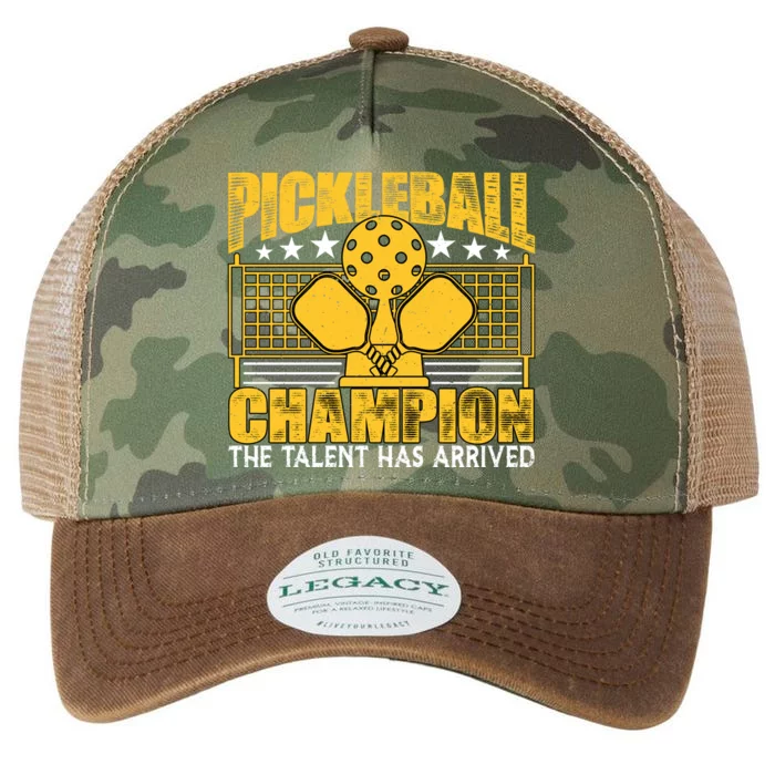 Pickleball Champion The Talent Has Arrived Legacy Tie Dye Trucker Hat