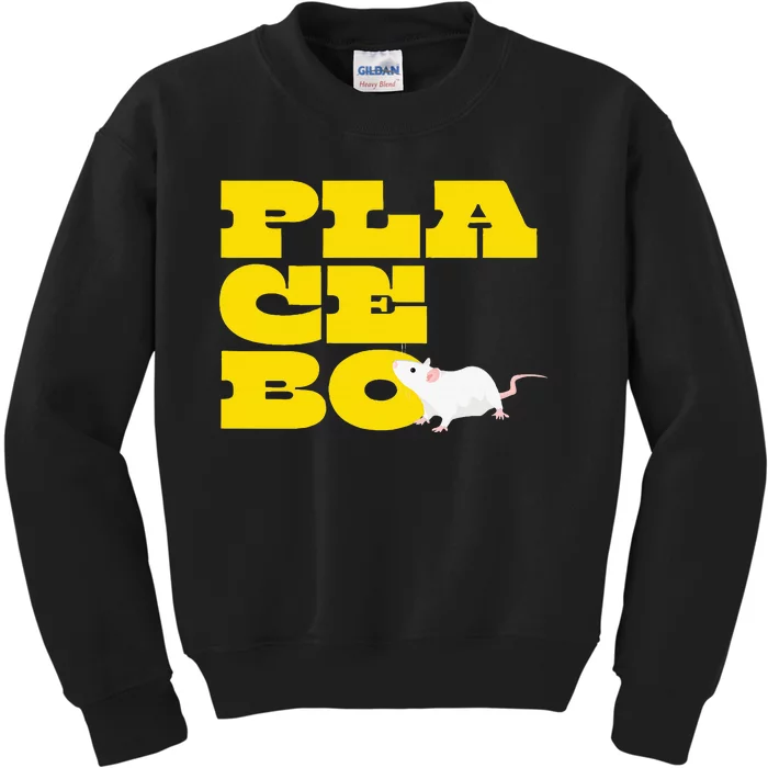 Placebo Clinical Trial Study Experiment Flowers Lab Rat Kids Sweatshirt