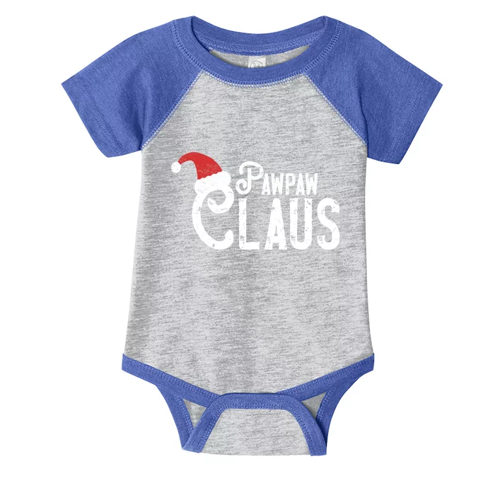 Pawpaw Claus Traditional Santa Matching Family Christmas Gift Infant Baby Jersey Bodysuit