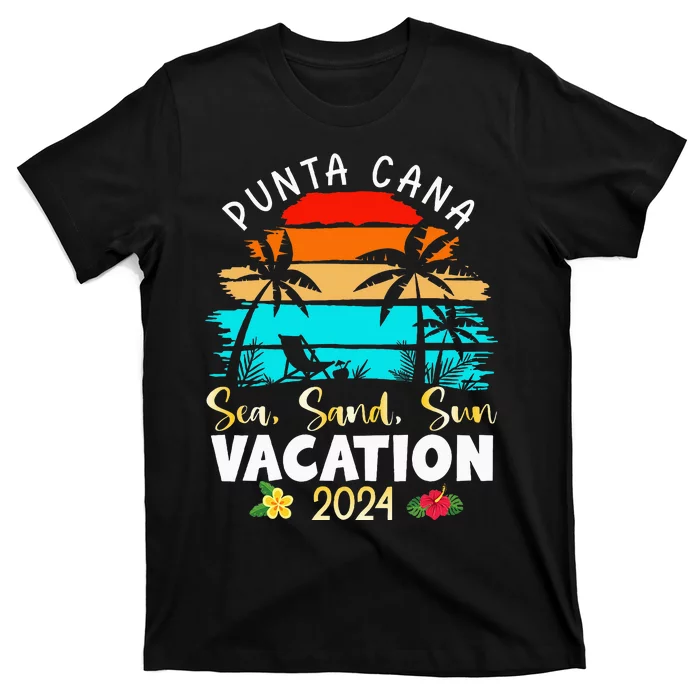 Punta Cana Trip 2024 Beach Vacation Summer Holliday Match T-Shirt