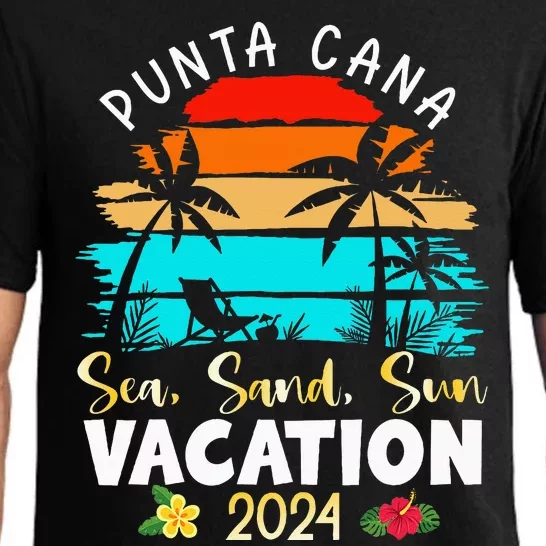 Punta Cana Trip 2024 Beach Vacation Summer Holliday Match Pajama Set