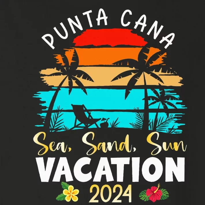 Punta Cana Trip 2024 Beach Vacation Summer Holliday Match Toddler Long Sleeve Shirt