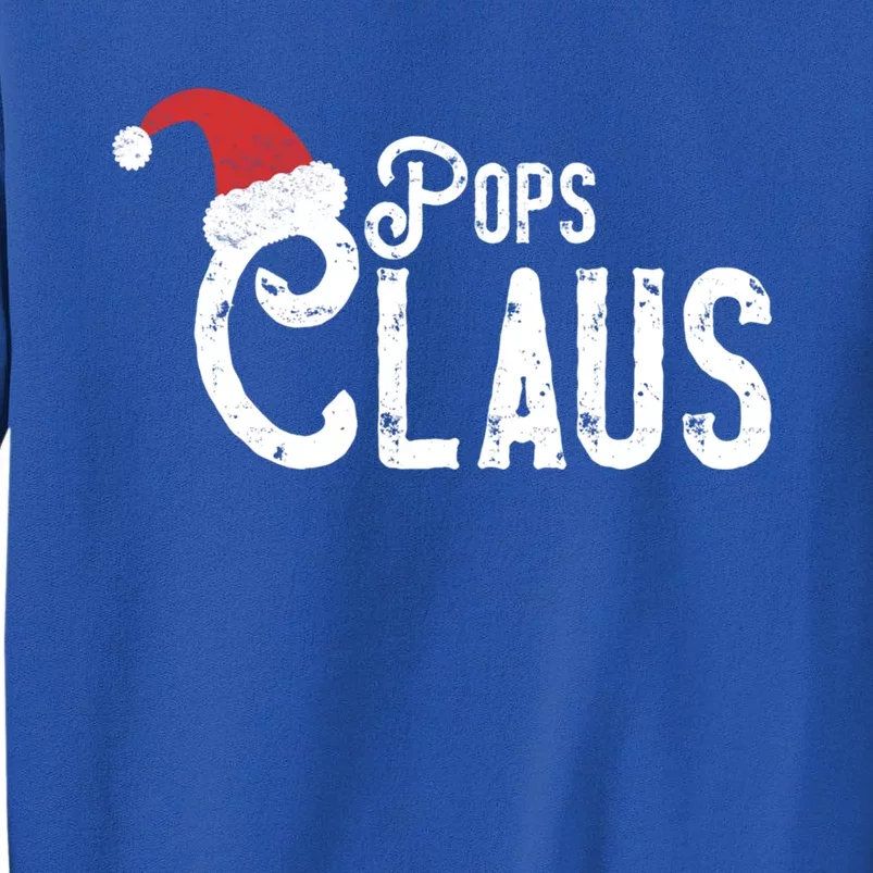 Pops Claus Traditional Santa Matching Family Christmas Gift Tall Sweatshirt