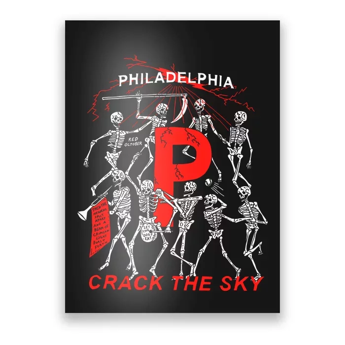 Philadelphia Crack The Sky Poster