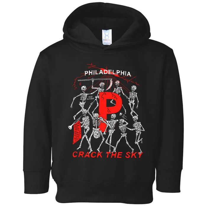 Philadelphia Crack The Sky Toddler Hoodie