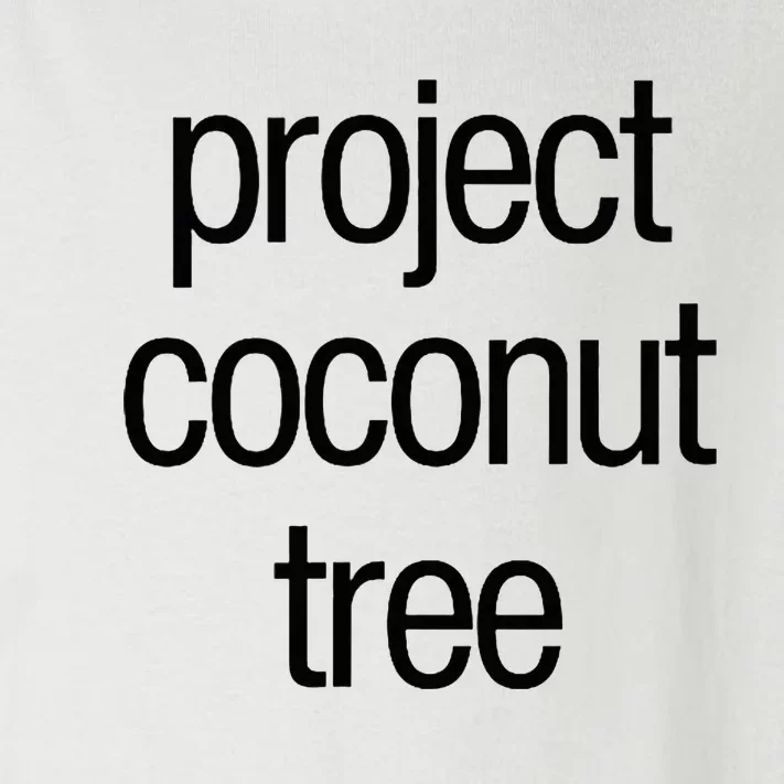 Project Coconut Tree Toddler Long Sleeve Shirt