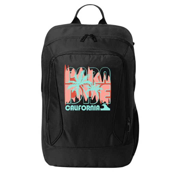 Paradise California Tropical Vacation Time City Backpack