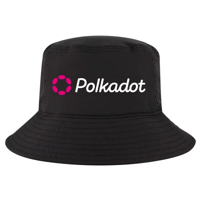 Polkadot Crypto To The Moon HODL DOT Blockchain Polkadot Cool Comfort Performance Bucket Hat