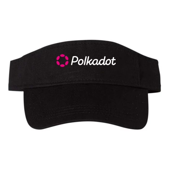 Polkadot Crypto To The Moon HODL DOT Blockchain Polkadot Valucap Bio-Washed Visor