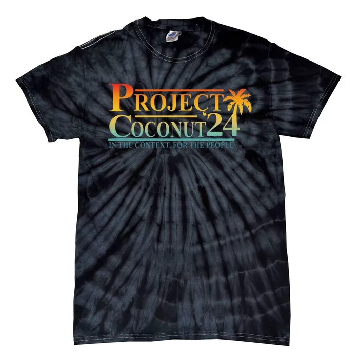 Project Coconut24 The Context For The People Vintage Tie-Dye T-Shirt