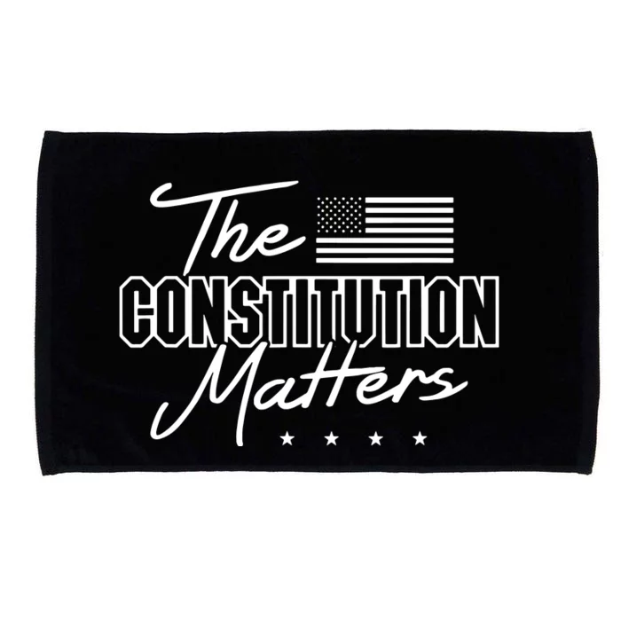 Political Conservative The Constitution Matters Microfiber Hand Towel