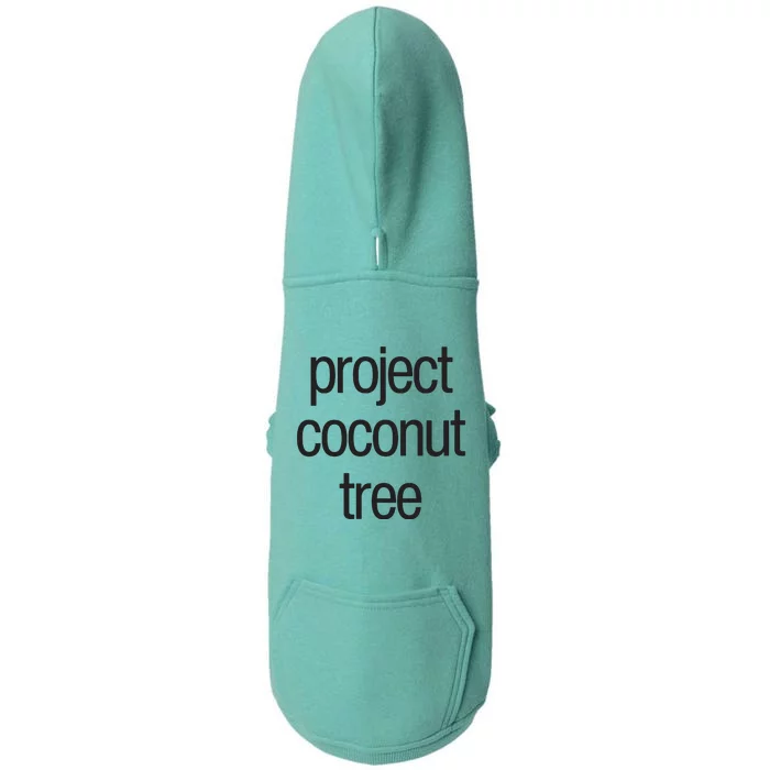 Project Coconut Tree Doggie 3-End Fleece Hoodie