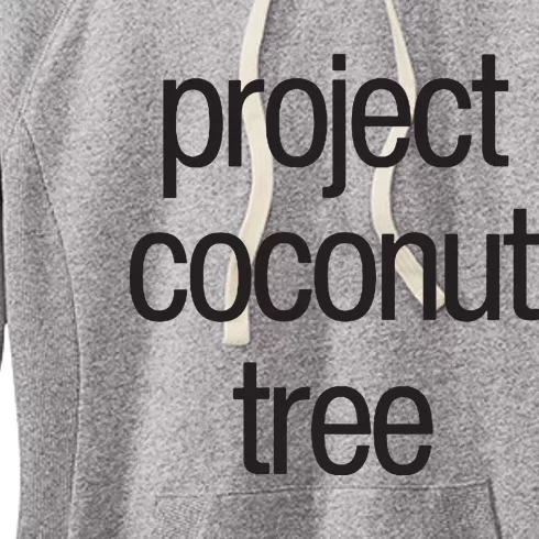 Project Coconut Tree Women's Fleece Hoodie