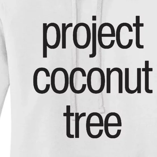 Project Coconut Tree Women's Pullover Hoodie