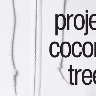 Project Coconut Tree Full Zip Hoodie