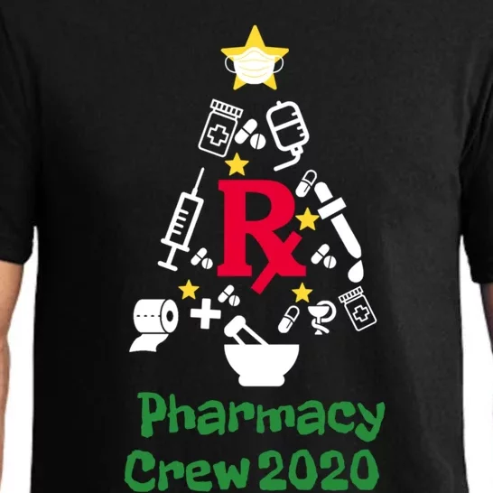 Pharmacy Christmas Tree Crew Gift Pajama Set