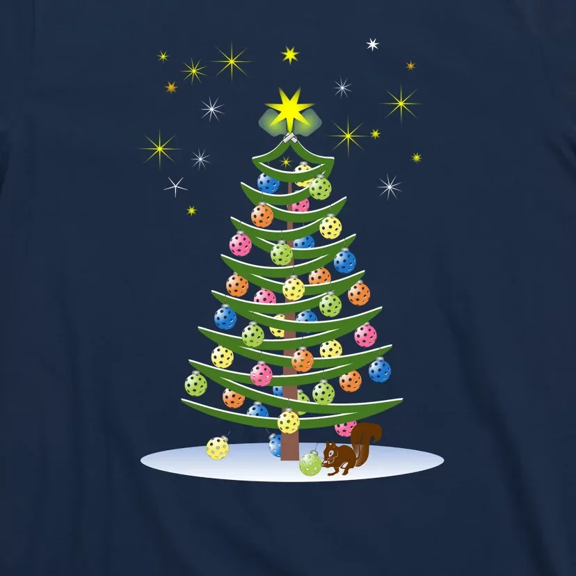 Pickleball Christmas Tree | Pickleball Holiday Gift | Christmas Tree | Holiday T-Shirt