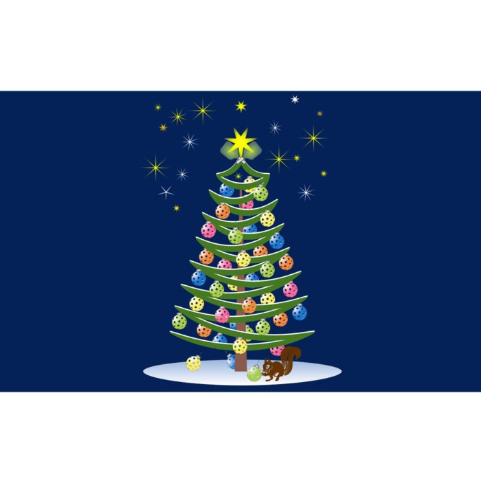 Pickleball Christmas Tree | Pickleball Holiday Gift | Christmas Tree | Holiday Bumper Sticker