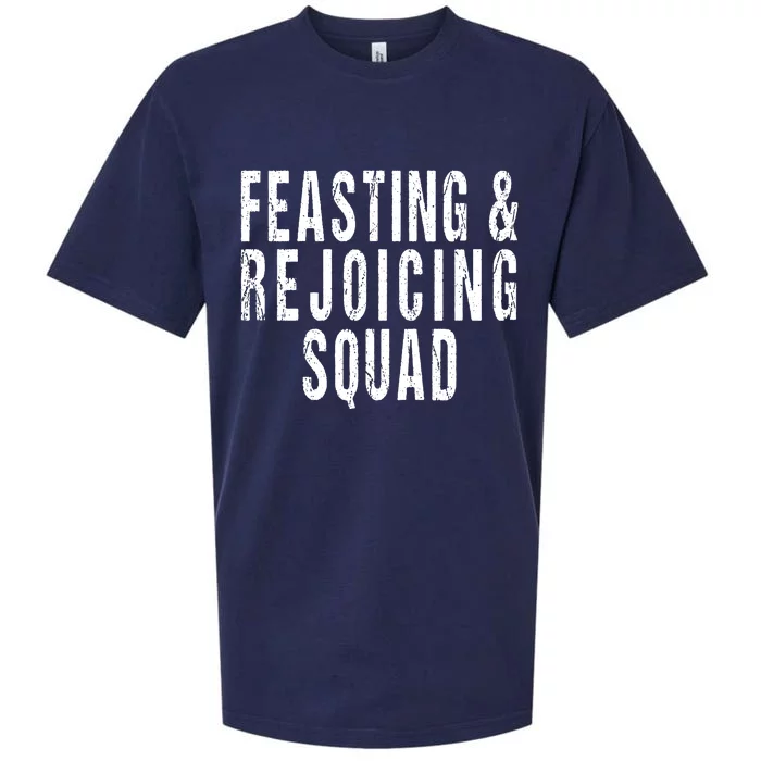 Purim Costume Tsh4 Feasting Rejoicing Squad Sueded Cloud Jersey T-Shirt