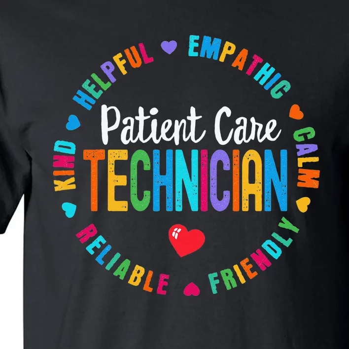 Patient Care Technician Appreciation Week healthcare workers Tall T-Shirt