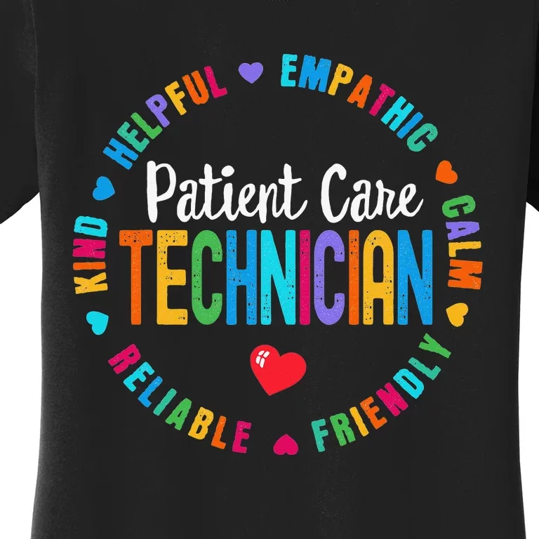 Patient Care Technician Appreciation Week healthcare workers Women's T-Shirt