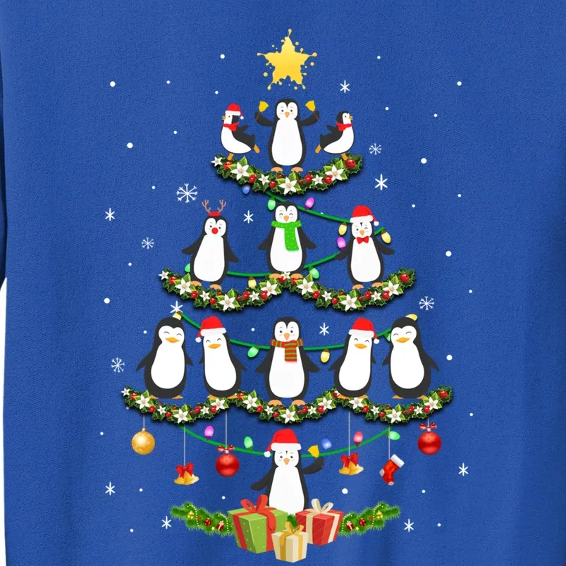 Penguin Christmas Tree Penguin Lover Xmas Gift Sweatshirt