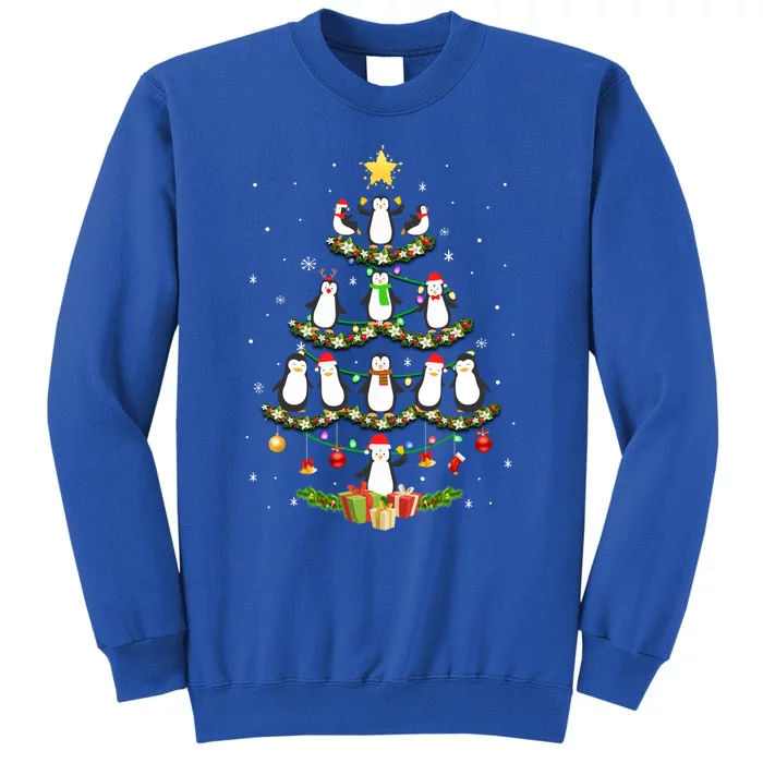 Penguin Christmas Tree Penguin Lover Xmas Gift Sweatshirt