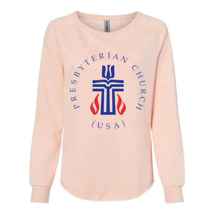 Presbyterian Church (Usa) Womens California Wash Sweatshirt