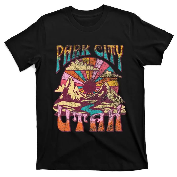 Park City Utah Nature Hiking Mountains Outdoors T-Shirt