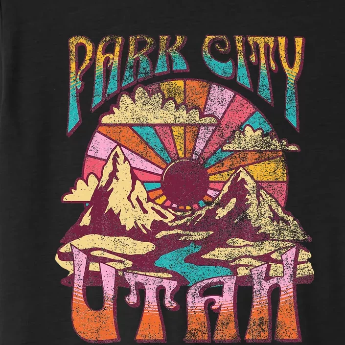 Park City Utah Nature Hiking Mountains Outdoors ChromaSoft Performance T-Shirt