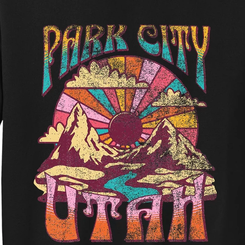 Park City Utah Nature Hiking Mountains Outdoors Tall Sweatshirt