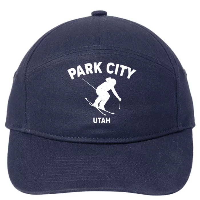 Park City Utah Ski Resort 7-Panel Snapback Hat