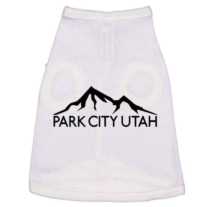 Park City Utah Mountains Skiing Ski Snowboard Hiking Climbing Doggie Tank