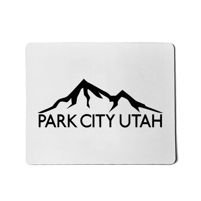 Park City Utah Mountains Skiing Ski Snowboard Hiking Climbing Mousepad