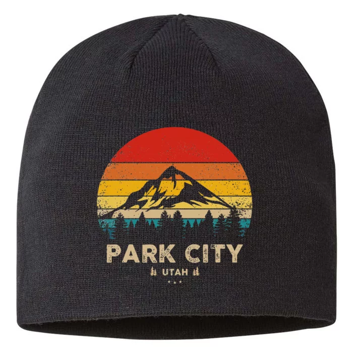 Park City Utah Ski Winter Sports 8 1/2in Sustainable Knit Beanie