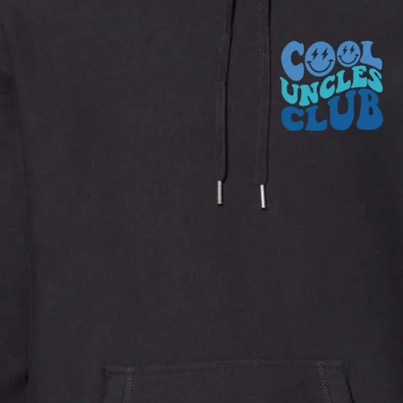 Pocket Cool Uncles Club Pregnancy Announcement For Uncle Premium Hoodie