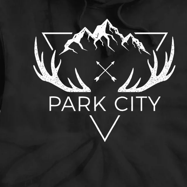 Park City Utah Cool Park City Tie Dye Hoodie