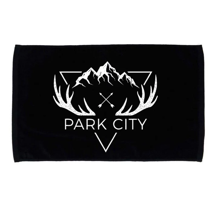 Park City Utah Cool Park City Microfiber Hand Towel