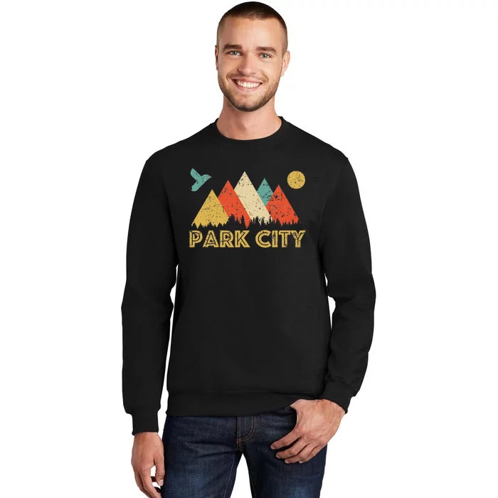 Park City Utah Retro Sweatshirt