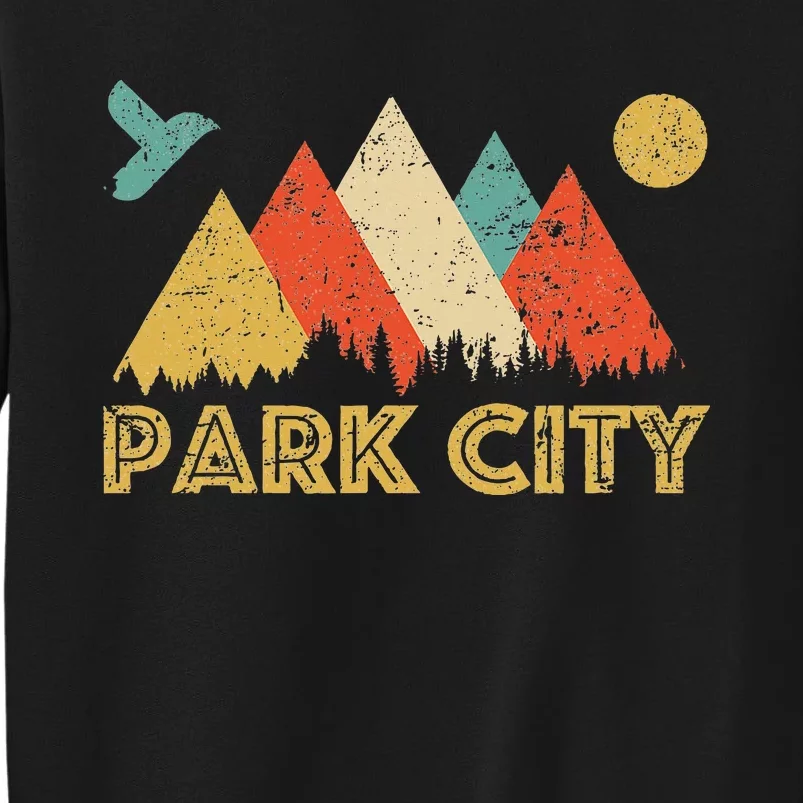 Park City Utah Retro Sweatshirt