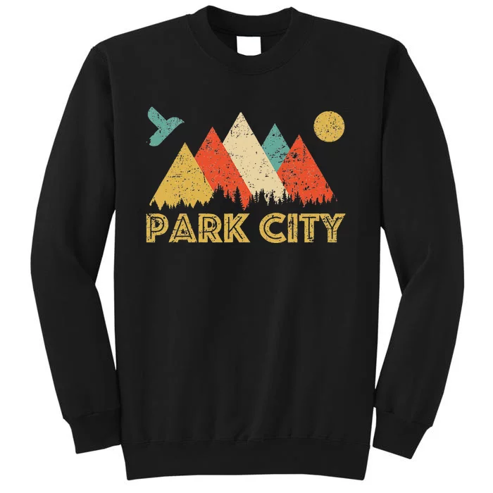 Park City Utah Retro Sweatshirt